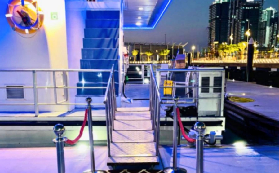 Dubai Marina Catamaran Cruise with Dinner