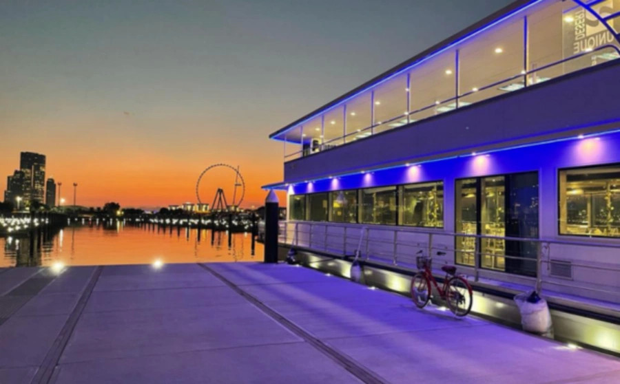 Dubai Marina Catamaran Cruise with Dinner